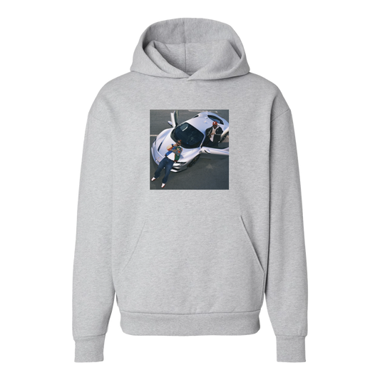 Until Night Comes - Album Hoodie (Heather Grey)