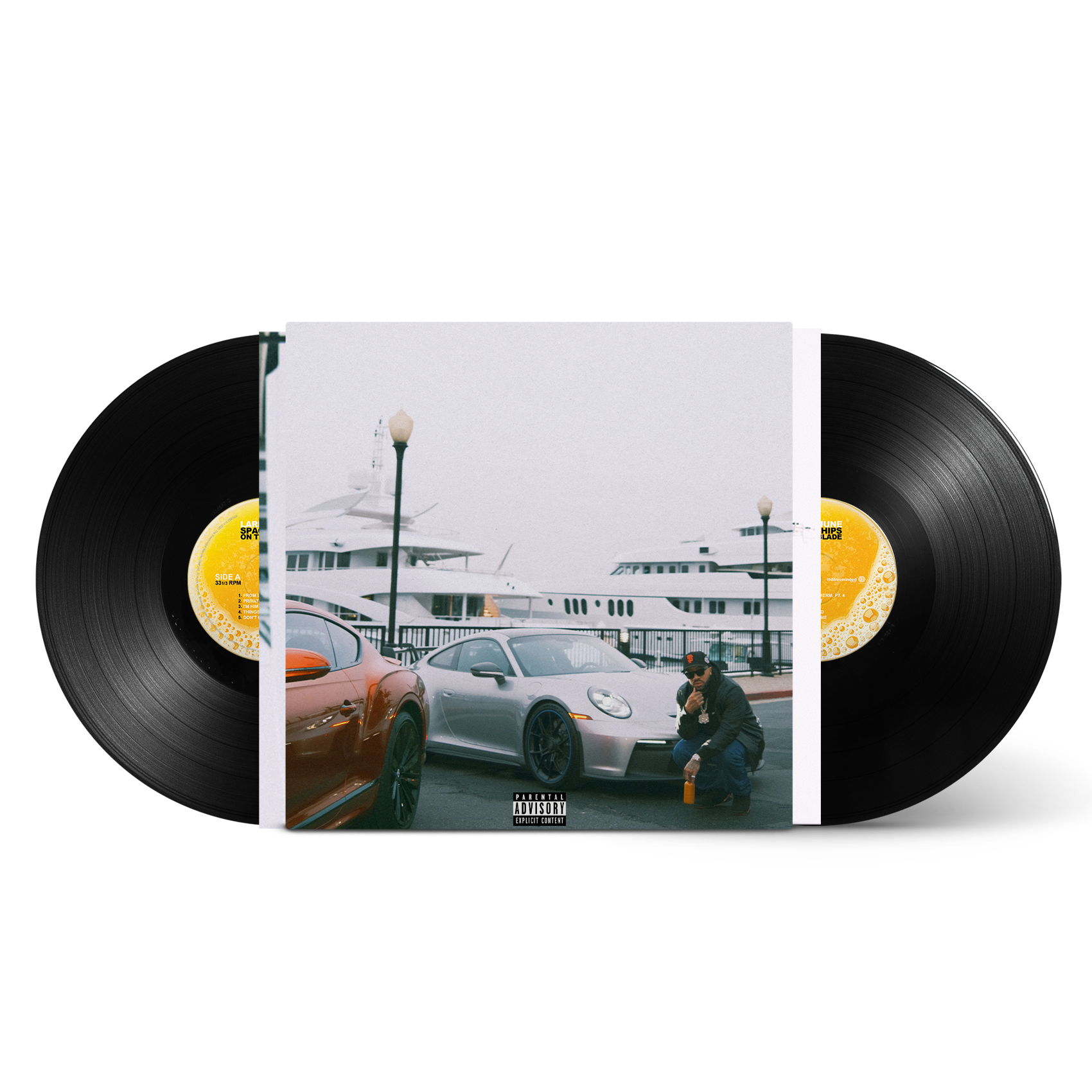 Larry June - Spaceships on the Blade (Black Vinyl) – Larry June's Larry June - Spaceships on the Blade (Black Vinyl) – Larry June's