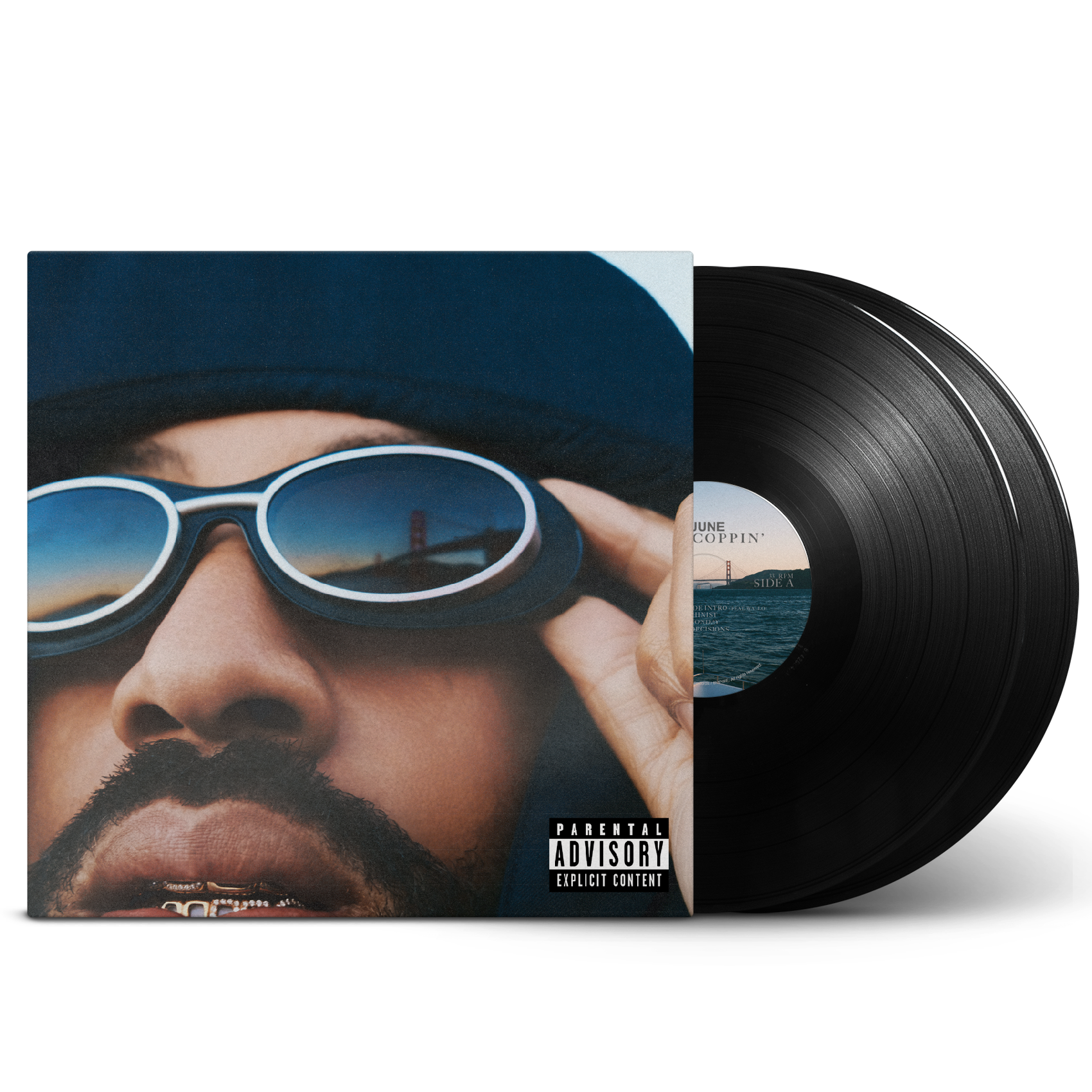 Who Coppin Black Vinyl (Organic Edition) – Larry June's Store