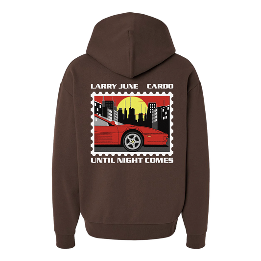 Until Night Comes - Postage Hoodie (Brown)