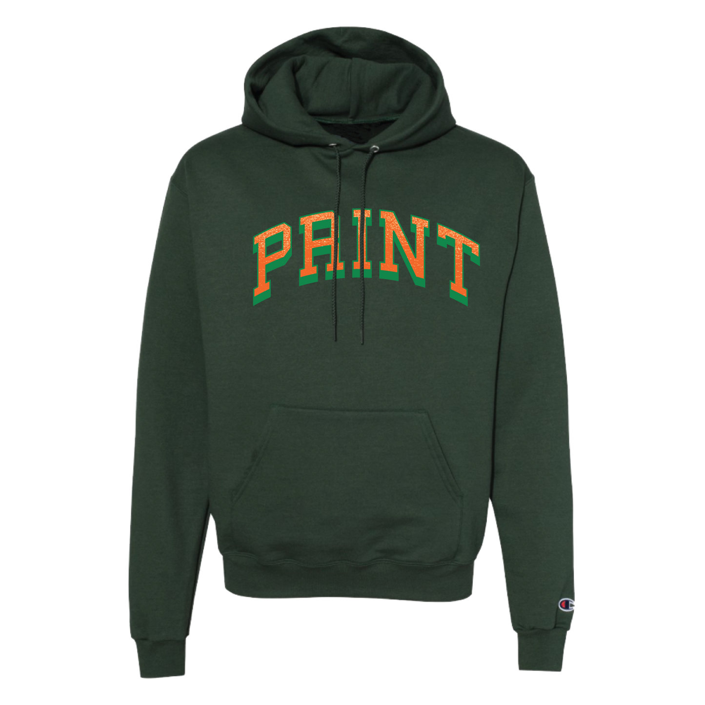 Larry June - Black PRINT Logo Hoodie - Front