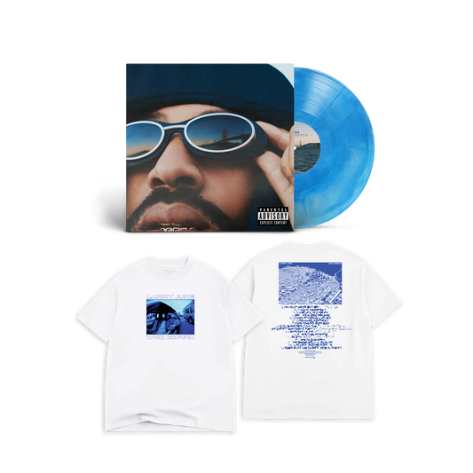 Who Coppin Vinyl & Machinist T-Shirt Fan Pack - Blue Galaxy