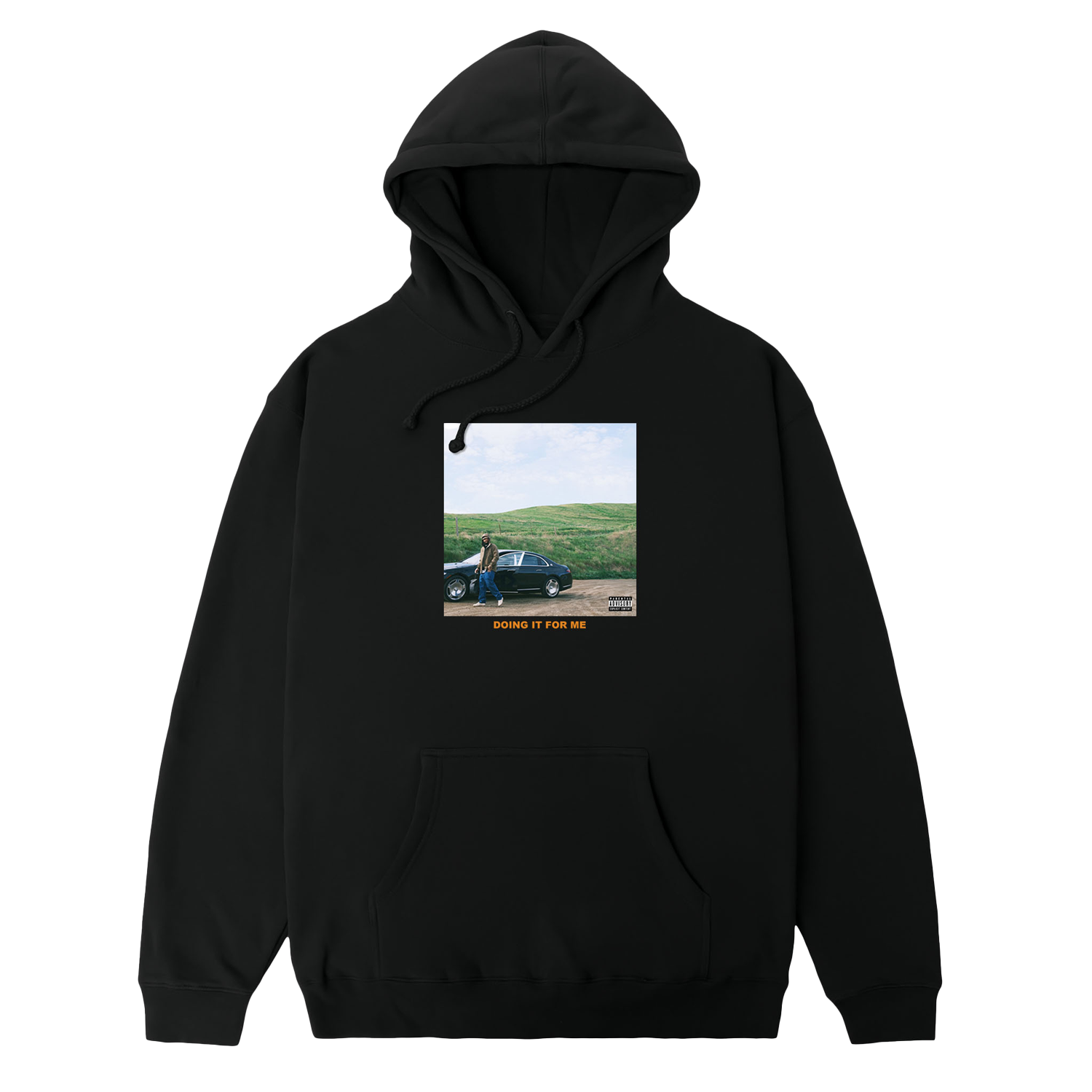 DIFM Album Hoodie (Black) – Larry June's Store