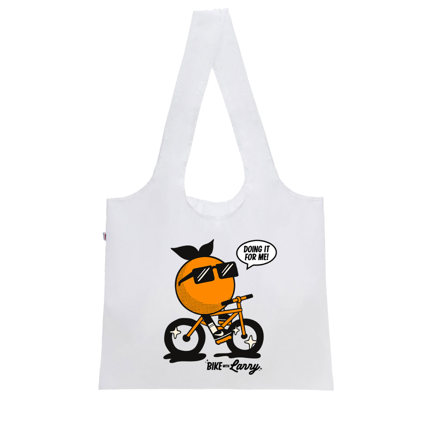 Bike With Larry Nylon Bag