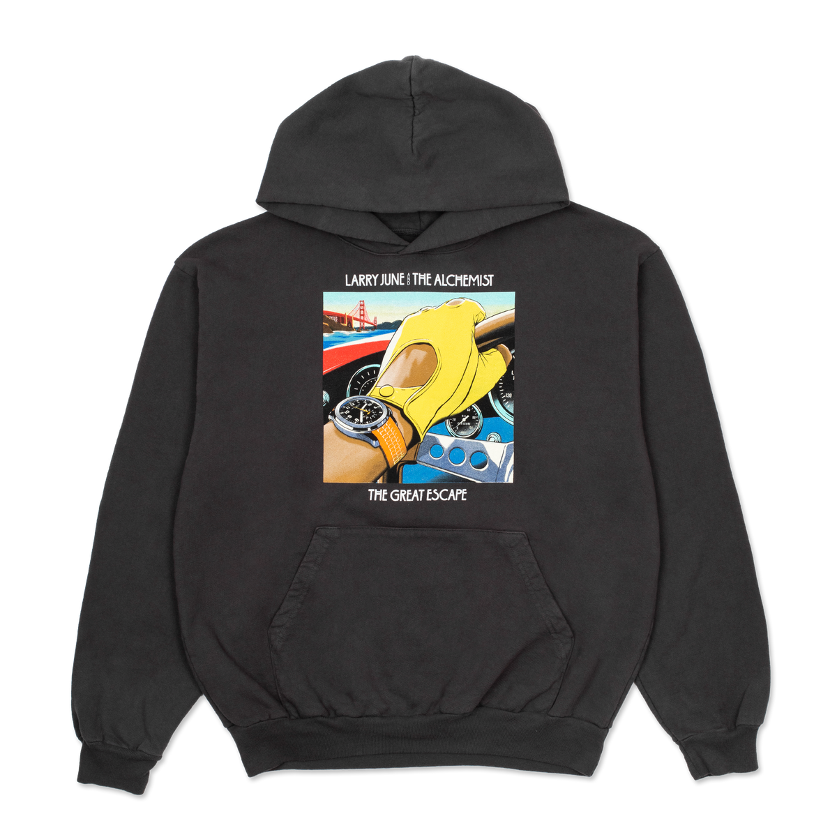 TGE Album Hoodie (Charcoal) – Larry June's Store