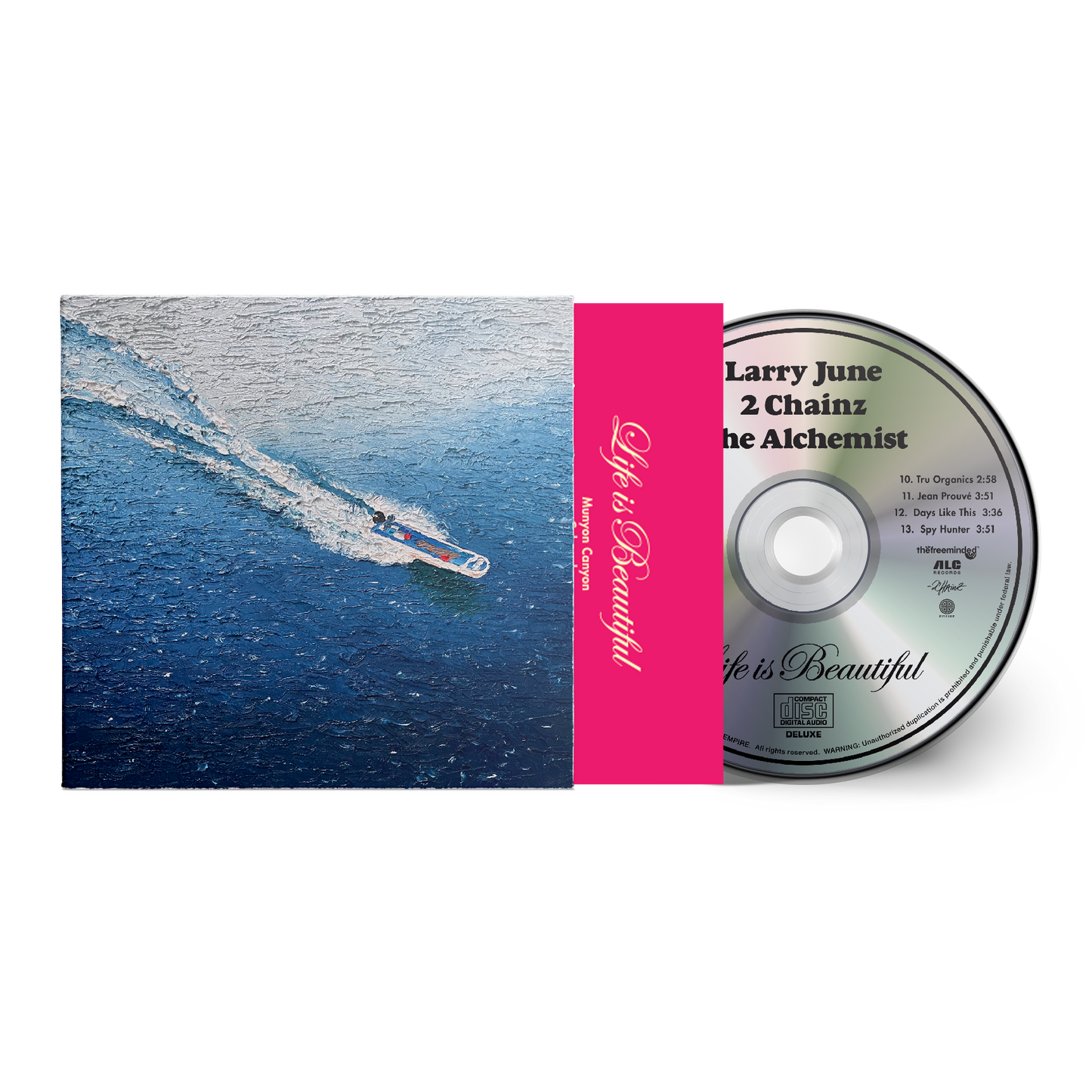 Larry June, 2 Chainz & The Alchemist - Life Is Beautiful Deluxe (CD)
