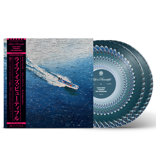 Larry June, 2 Chainz & The Alchemist - Life Is Beautiful Deluxe (Zoetrope Picture Disc)