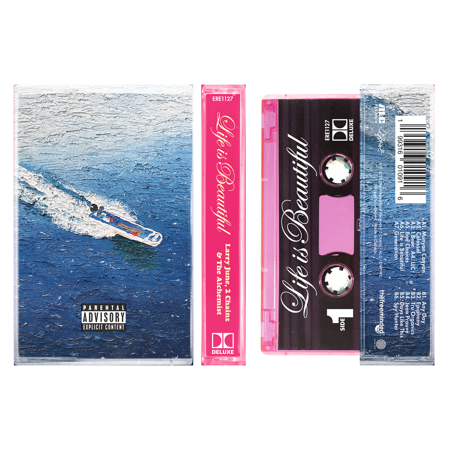 Larry June, 2 Chainz & The Alchemist - Life Is Beautiful Deluxe (Cassette)