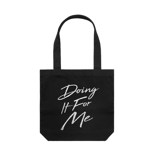 DIFM Script Tote Bag (Black)