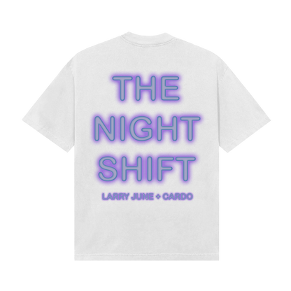 The Night Shift Photo T-Shirt (White)