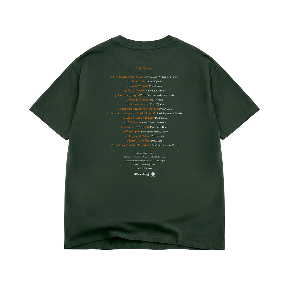 Who Coppin Album T-Shirt