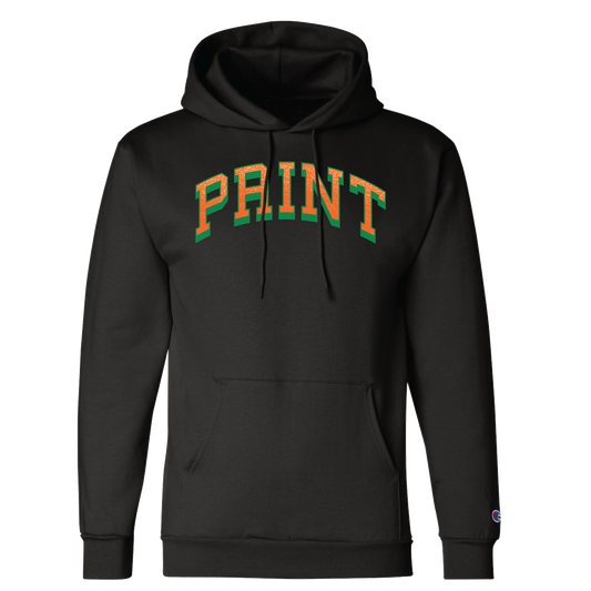 PRINT Hoodie (Black)